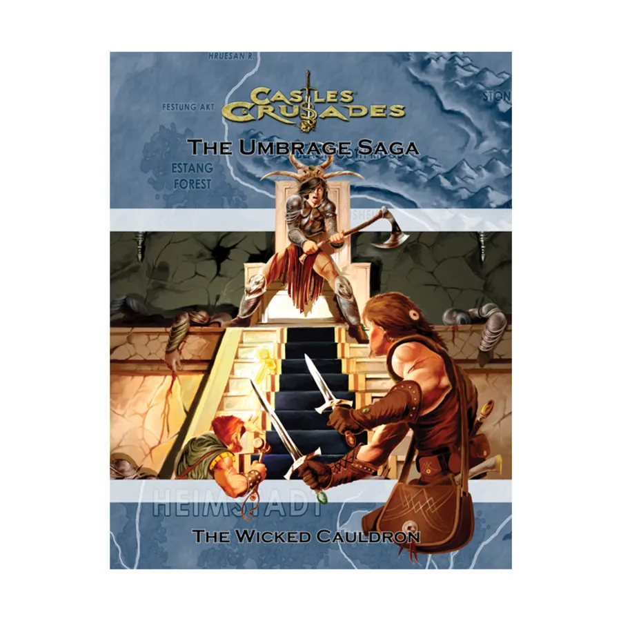 Бокс-сет Umbrage Saga - The Wicked Cauldron (2nd Printing), Castles & Crusades - Modules & Adventures (Troll Lord Games)
Бокс-сет Umbrage Saga - The Wicked Cauldron (2nd Printing), Castles & Crusades - Modules & Adventures (Troll Lord Games)