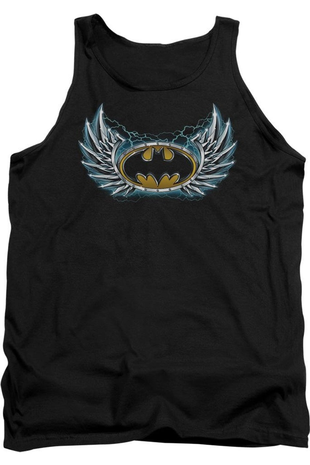 Майка для взрослых Batman Steel Wings Logo Gildan, черный
Майка для взрослых Batman Steel Wings Logo Gildan, черный