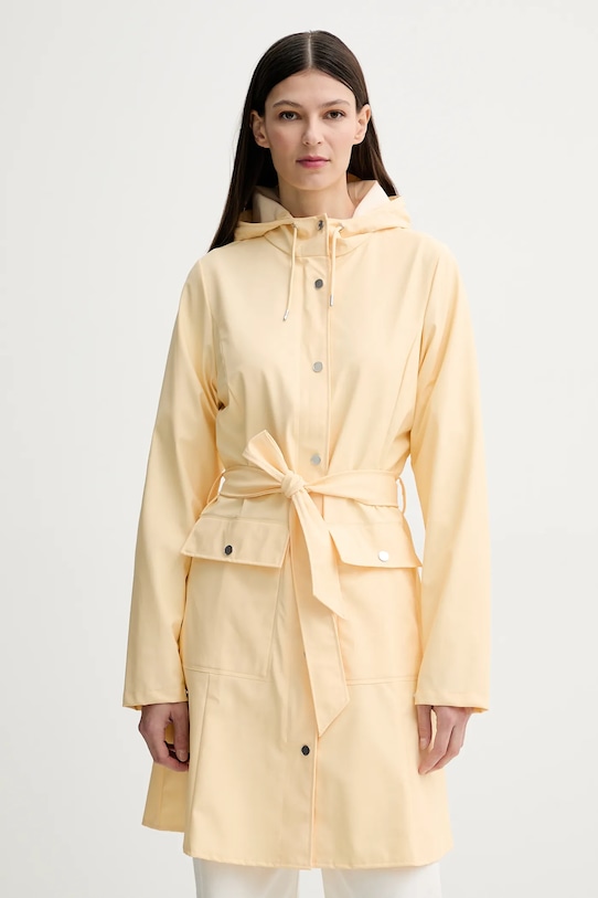 Куртка Curve Long Jacket W1 Rains, желтый 
Куртка Curve Long Jacket W1 Rains, желтый