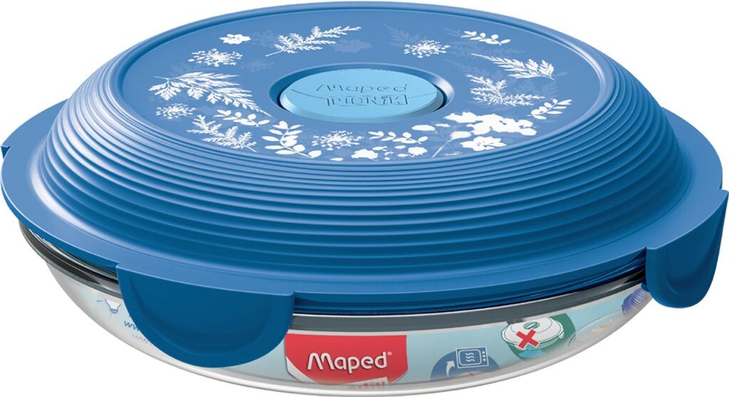 Тарелка для микроволновой печи Maped PINIK CONCEPT CYANOTYPE из стекла с пластиковой крышкой
Тарелка для микроволновой печи Maped PINIK CONCEPT CYANOTYPE из стекла с пластиковой крышкой