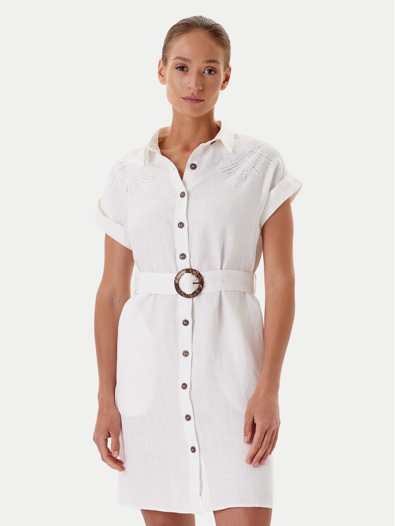 Платье-рубашка regular fit Salima T2509.207 Tatuum, белый
Платье-рубашка regular fit Salima T2509.207 Tatuum, белый