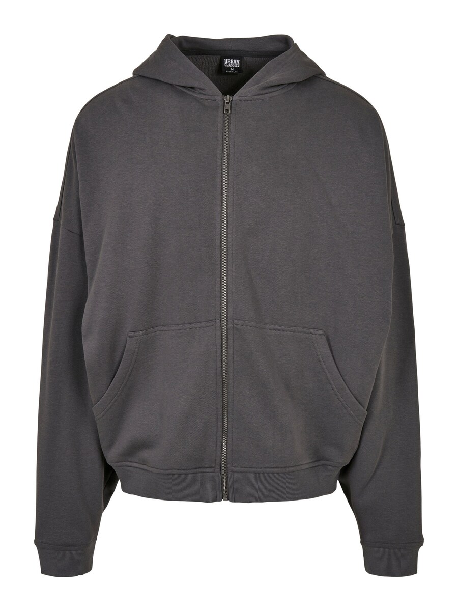 Толстовка с капюшоном на молнии Urban Classics, темно-серый
Толстовка с капюшоном на молнии Urban Classics, темно-серый