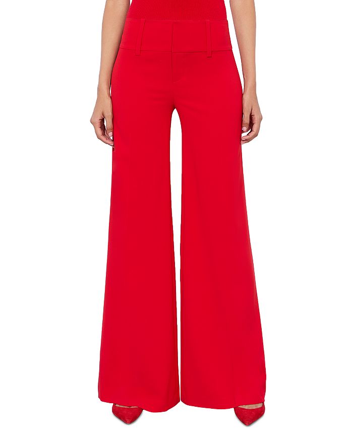 Широкие брюки Alice and Olivia, красный
Широкие брюки Alice and Olivia, красный