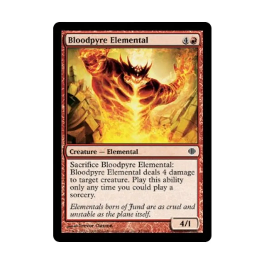 CCG Элементаль Кровавого Костра (С) (Фольга), MTG - Shards of Alara
CCG Элементаль Кровавого Костра (С) (Фольга), MTG - Shards of Alara