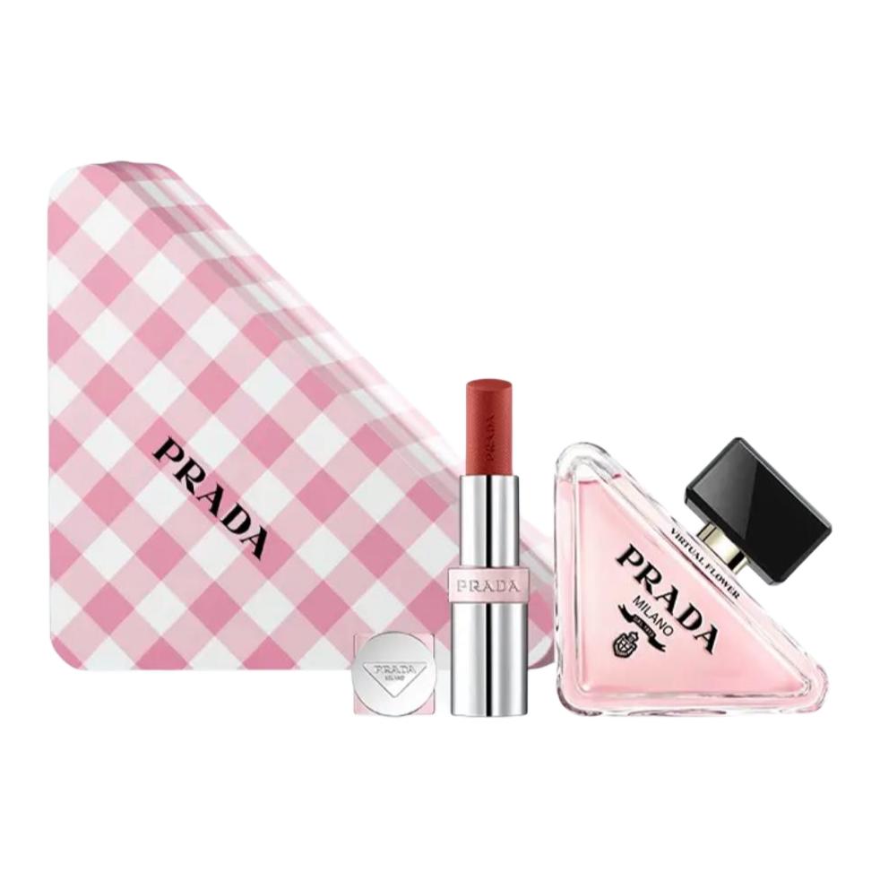 Помада 'Moody Floral' женский набор лимитированный парфюм аромат жасмина лимон 3,8 г+50 мл PRADA
Помада 'Moody Floral' женский набор лимитированный парфюм аромат жасмина лимон 3,8 г+50 мл PRADA