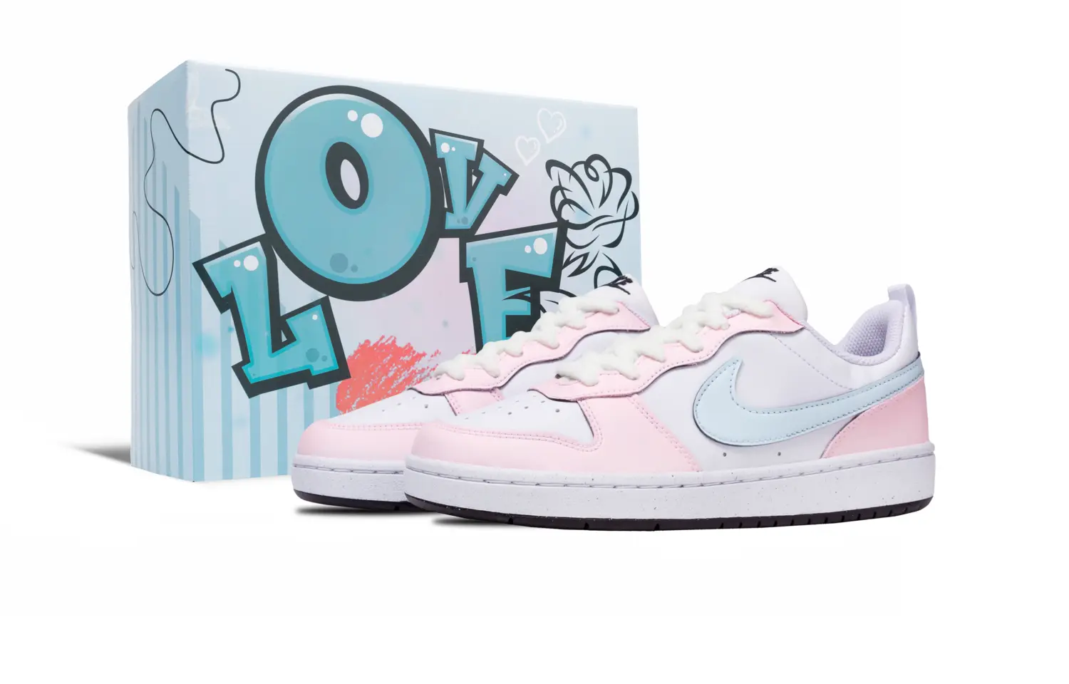 Детские кроссовки для скейтбординга Court Borough LOW RECRAFT с противоскользящим износостойким верхом для подростков Nike, розовый
Детские кроссовки для скейтбординга Court Borough LOW RECRAFT с противоскользящим износостойким верхом для подростков Nike, розовый