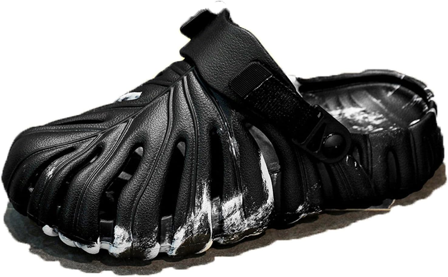 Тапочки Zureto Variegated Monstera с мягкой толстой подошвой и противоскользящей поверхностью, мягкие слайды-подушки Monstera для женщин и мужчин, белый/черный
Тапочки Zureto Variegated Monstera с мягкой толстой подошвой и противоскользящей поверхностью, мягкие слайды-подушки Monstera для женщин и мужчин, белый/черный