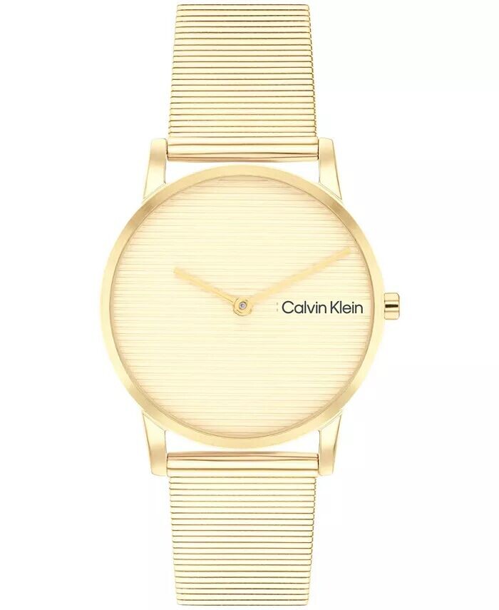 Женские часы CK Feel с золотистой сеткой из нержавеющей стали, 30 мм Calvin Klein, золото
Женские часы CK Feel с золотистой сеткой из нержавеющей стали, 30 мм Calvin Klein, золото