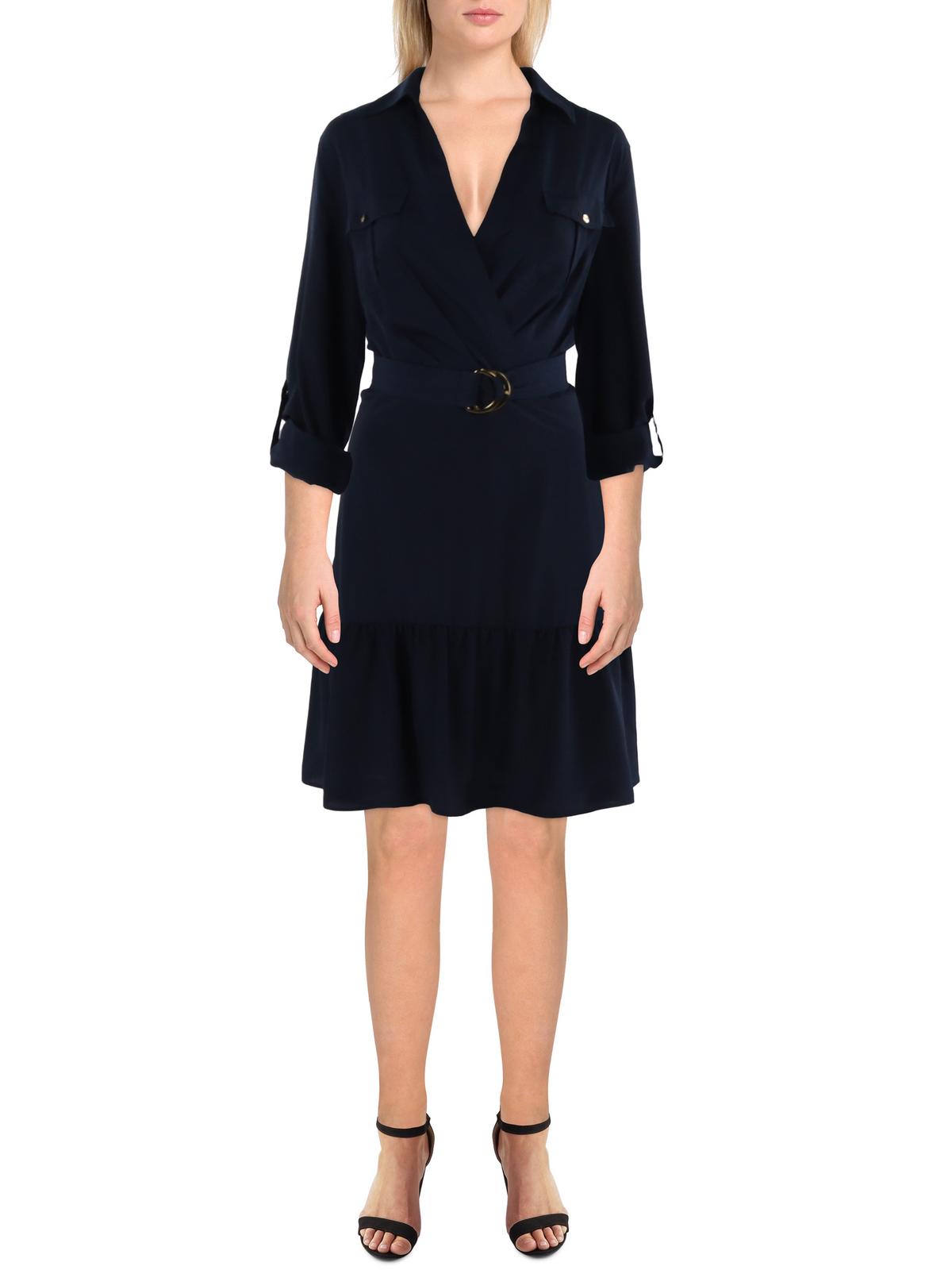 Женское платье-рубашка с длинным рукавом и воротником Lauren Ralph Lauren, цвет lauren navy
Женское платье-рубашка с длинным рукавом и воротником Lauren Ralph Lauren, цвет lauren navy