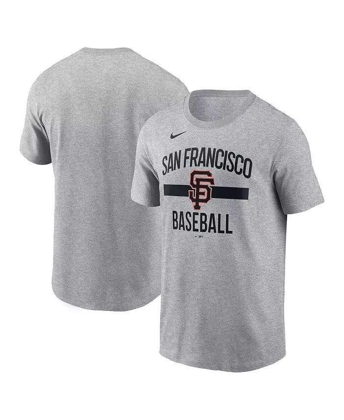 Мужская футболка Heather Gray San Francisco Giants с арочным принтом Nike
Мужская футболка Heather Gray San Francisco Giants с арочным принтом Nike