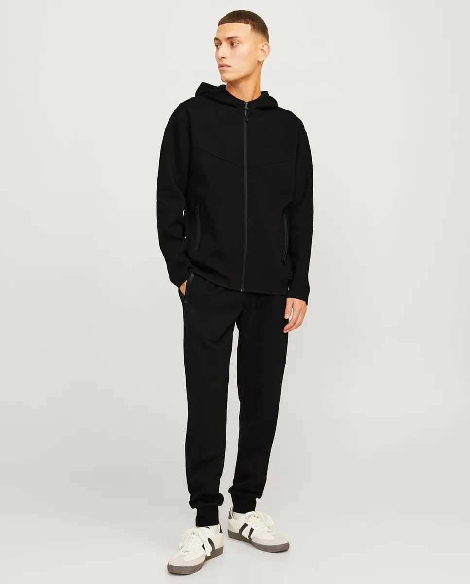 Мужские гладкие джоггеры с боковыми карманами и шнурками Jack & Jones, черный
Мужские гладкие джоггеры с боковыми карманами и шнурками Jack & Jones, черный