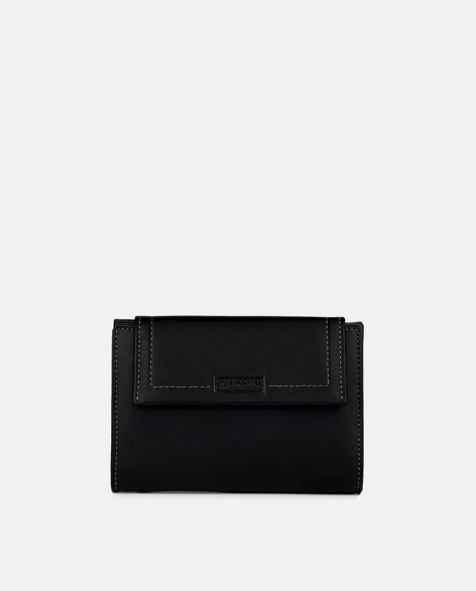 Кошелек женский среднего размера Pielnoble, черный
Кошелек женский среднего размера Pielnoble, черный