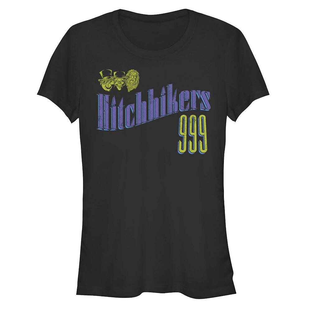 Женская футболка Disney's The Haunted Mansion «Hitchhickers 999 Ghosts» Licensed Character, черный
Женская футболка Disney's The Haunted Mansion «Hitchhickers 999 Ghosts» Licensed Character, черный