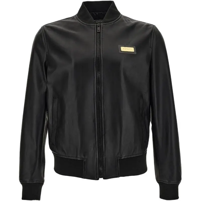 Кожаная куртка мужская VERSACE, черный
Кожаная куртка мужская VERSACE, черный