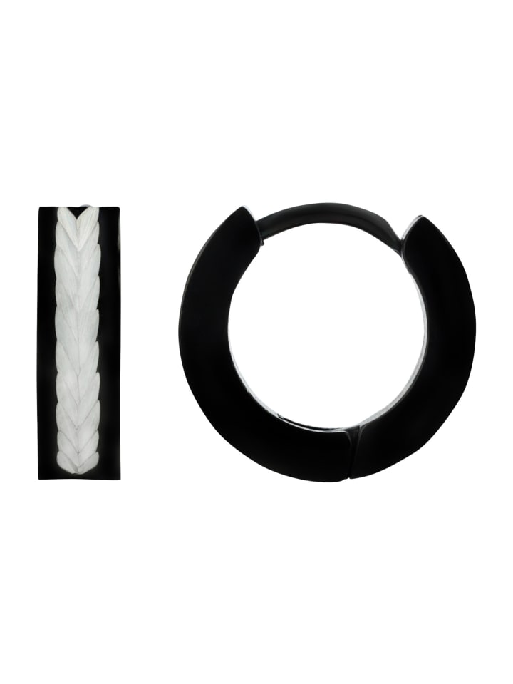 Adeliás Серьги унисекс - серьги-кольца из нержавеющей стали черного цвета
Adeliás Серьги унисекс - серьги-кольца из нержавеющей стали черного цвета