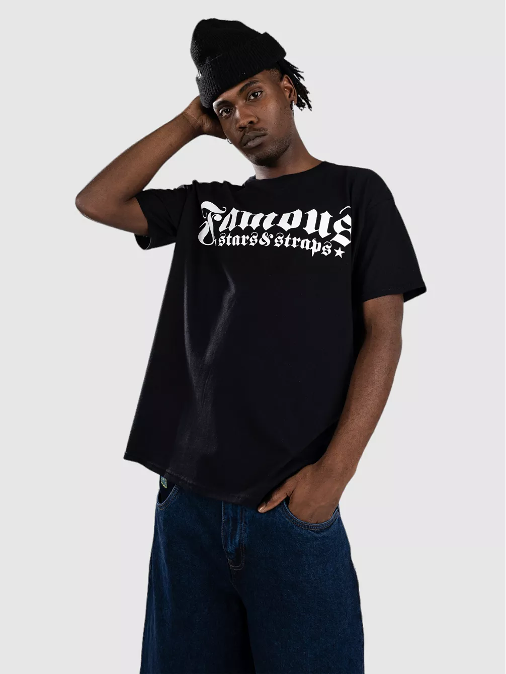 Футболка-Чинос Famous Stars And Straps, черный 
Футболка-Чинос Famous Stars And Straps, черный