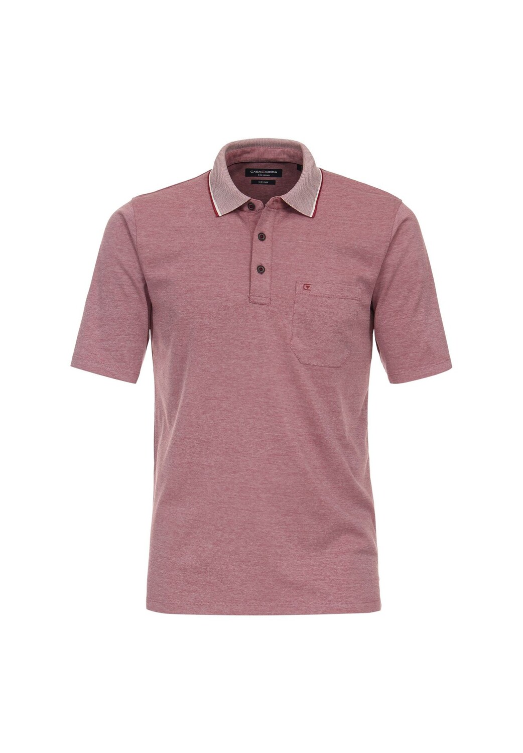 Мужская однотонная рубашка-поло CASAMODA, цвет Hellrot
Мужская однотонная рубашка-поло CASAMODA, цвет Hellrot