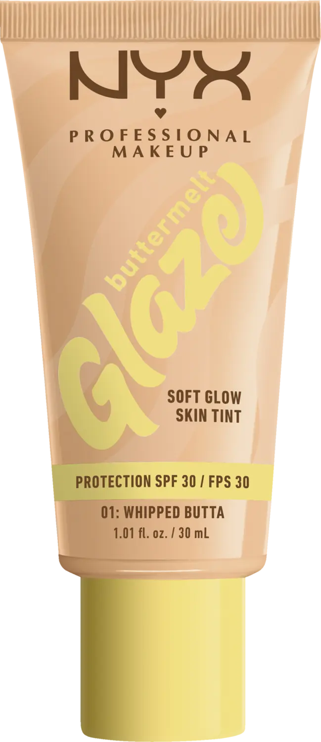 Тональный крем NYX Professional MakeUp Buttermelt Glaze Foundation 01 Whipped Butta LSF 30
Тональный крем NYX Professional MakeUp Buttermelt Glaze Foundation 01 Whipped Butta LSF 30