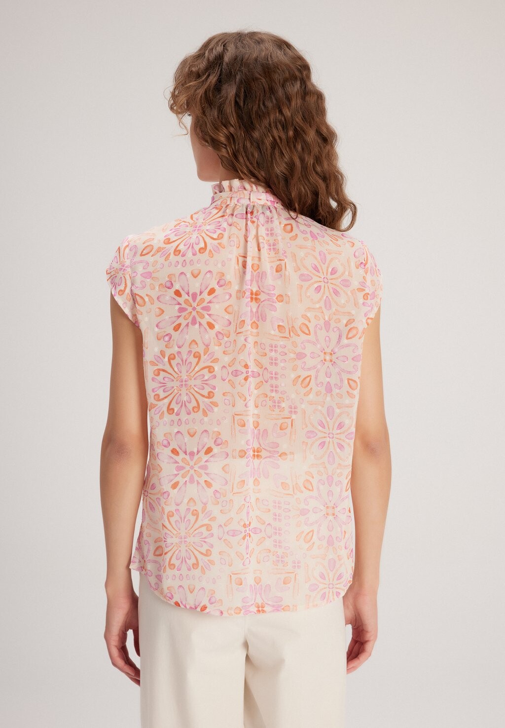 Блузка на пуговицах NECK TIED adL, оранжевый
Блузка на пуговицах NECK TIED adL, оранжевый