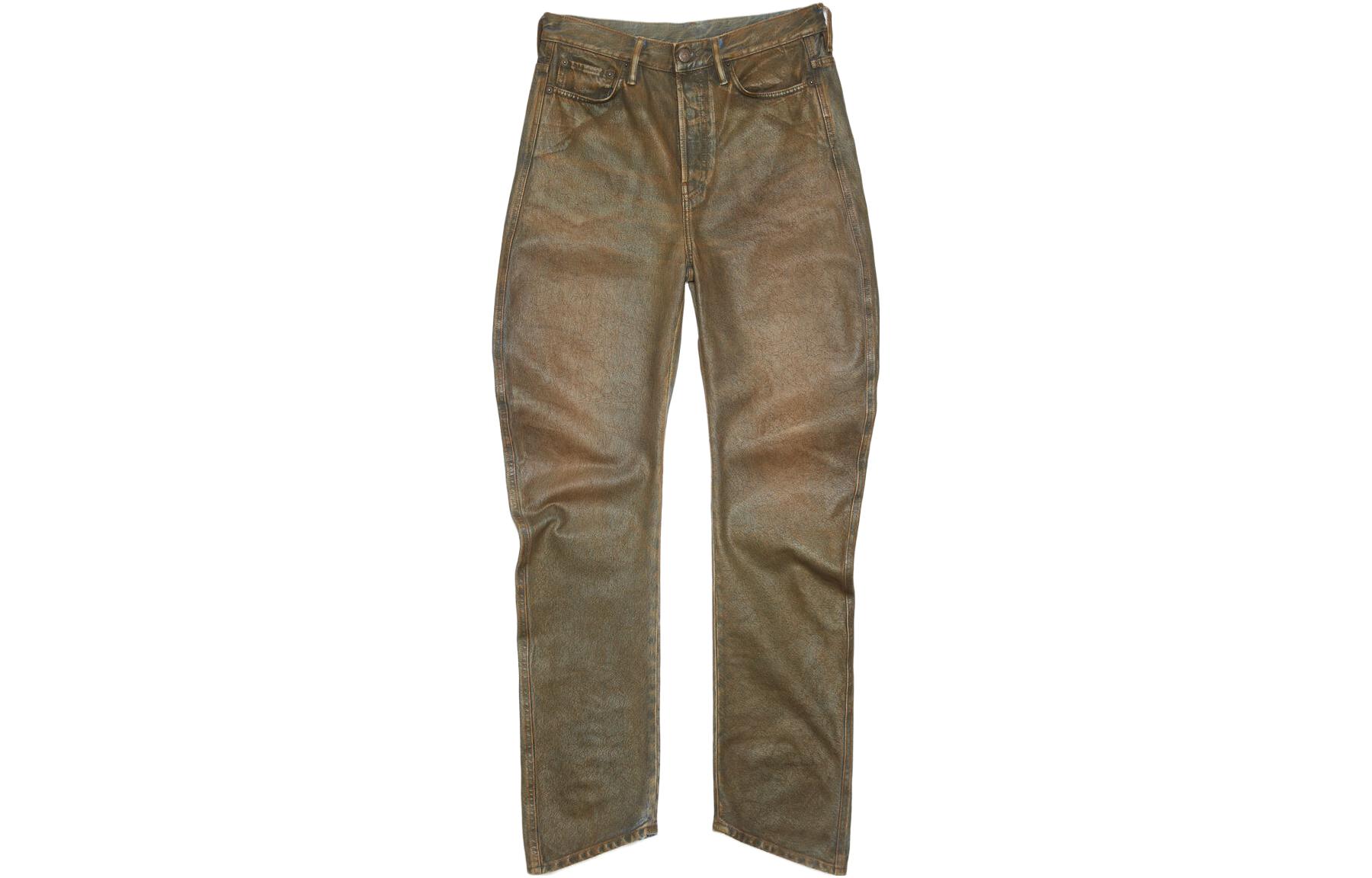 Расслабленные джинсы с покрытием Acne Studios, бежевый
Расслабленные джинсы с покрытием Acne Studios, бежевый