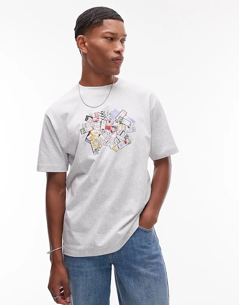 Футболка с графическим принтом New Balance Athletics серого цвета
Футболка с графическим принтом New Balance Athletics серого цвета