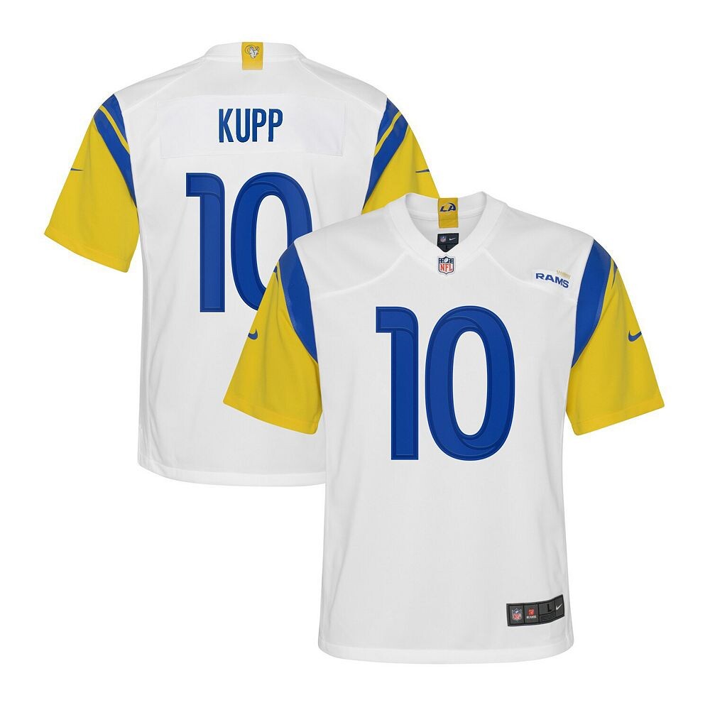 Молодежный белый игровой трикотаж Nike Cooper Kupp Los Angeles Rams, цвет Lar White
Молодежный белый игровой трикотаж Nike Cooper Kupp Los Angeles Rams, цвет Lar White