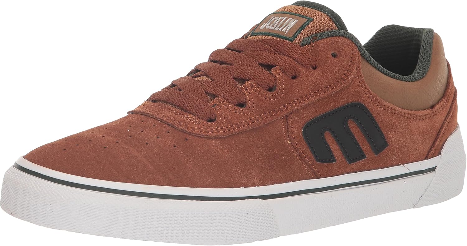 Мужские скейт-кеды Etnies Joslin Vulc низкие, зеленый/коричневый
Мужские скейт-кеды Etnies Joslin Vulc низкие, зеленый/коричневый