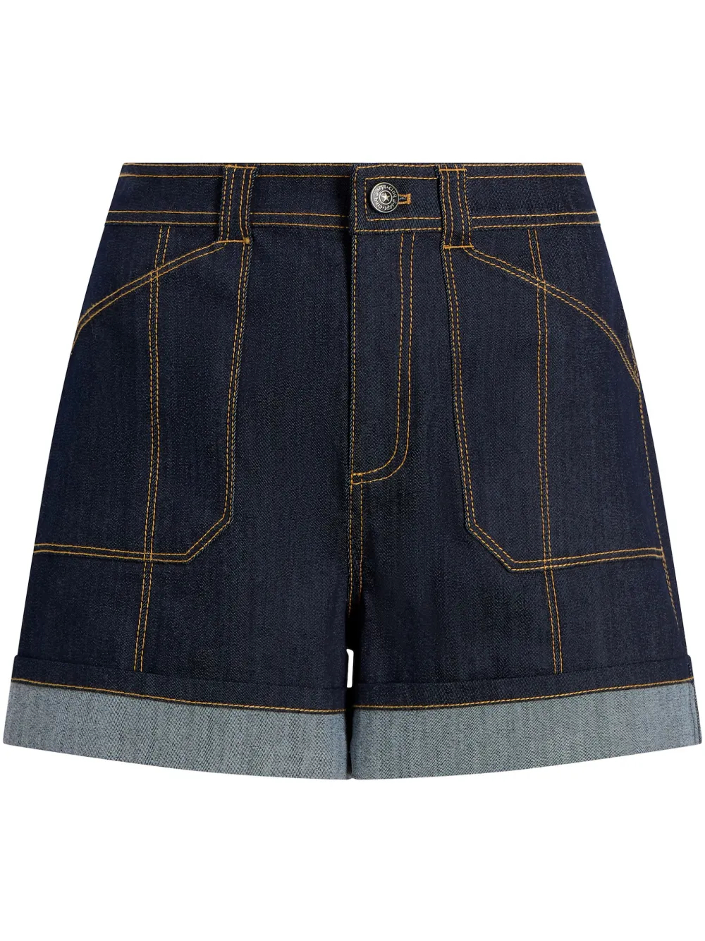 Шорты Benji с манжетами Cinq A Sept, синий
Шорты Benji с манжетами Cinq A Sept, синий