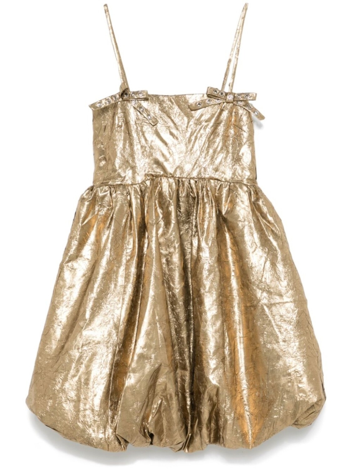 Мини-платье Сибори GANNI, золотой 
Мини-платье Сибори GANNI, золотой