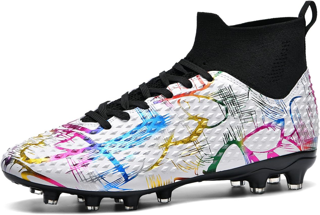 Высокие спортивные кроссовки VAXAV Unisex с футбольными шипами, футбольные бутсы с длинными шипами, кроссовки для футбола AG, белый
Высокие спортивные кроссовки VAXAV Unisex с футбольными шипами, футбольные бутсы с длинными шипами, кроссовки для футбола AG, белый