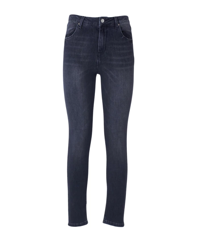 Черные узкие джинсы с высокой талией Relish, черный
Черные узкие джинсы с высокой талией Relish, черный