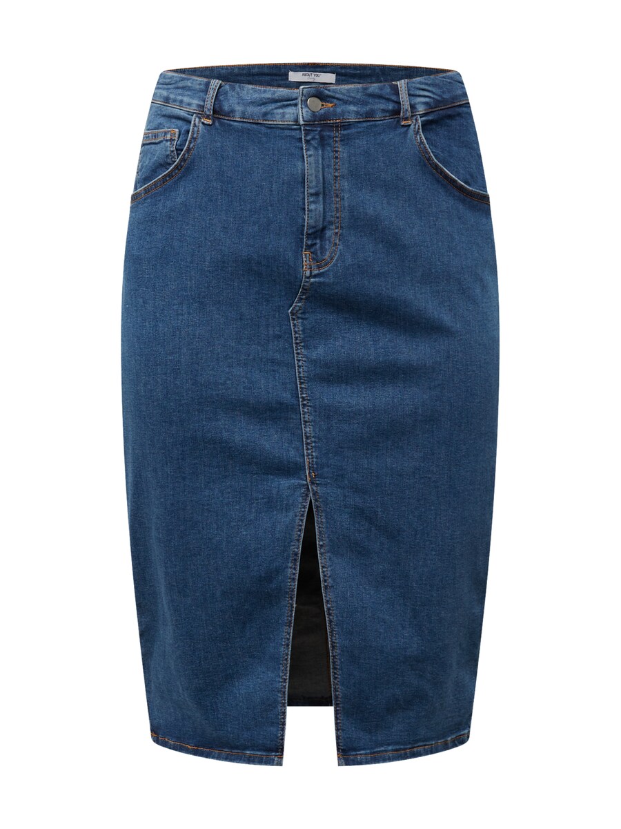 Юбка ABOUT YOU Curvy Kim, синий деним 
Юбка ABOUT YOU Curvy Kim, синий деним