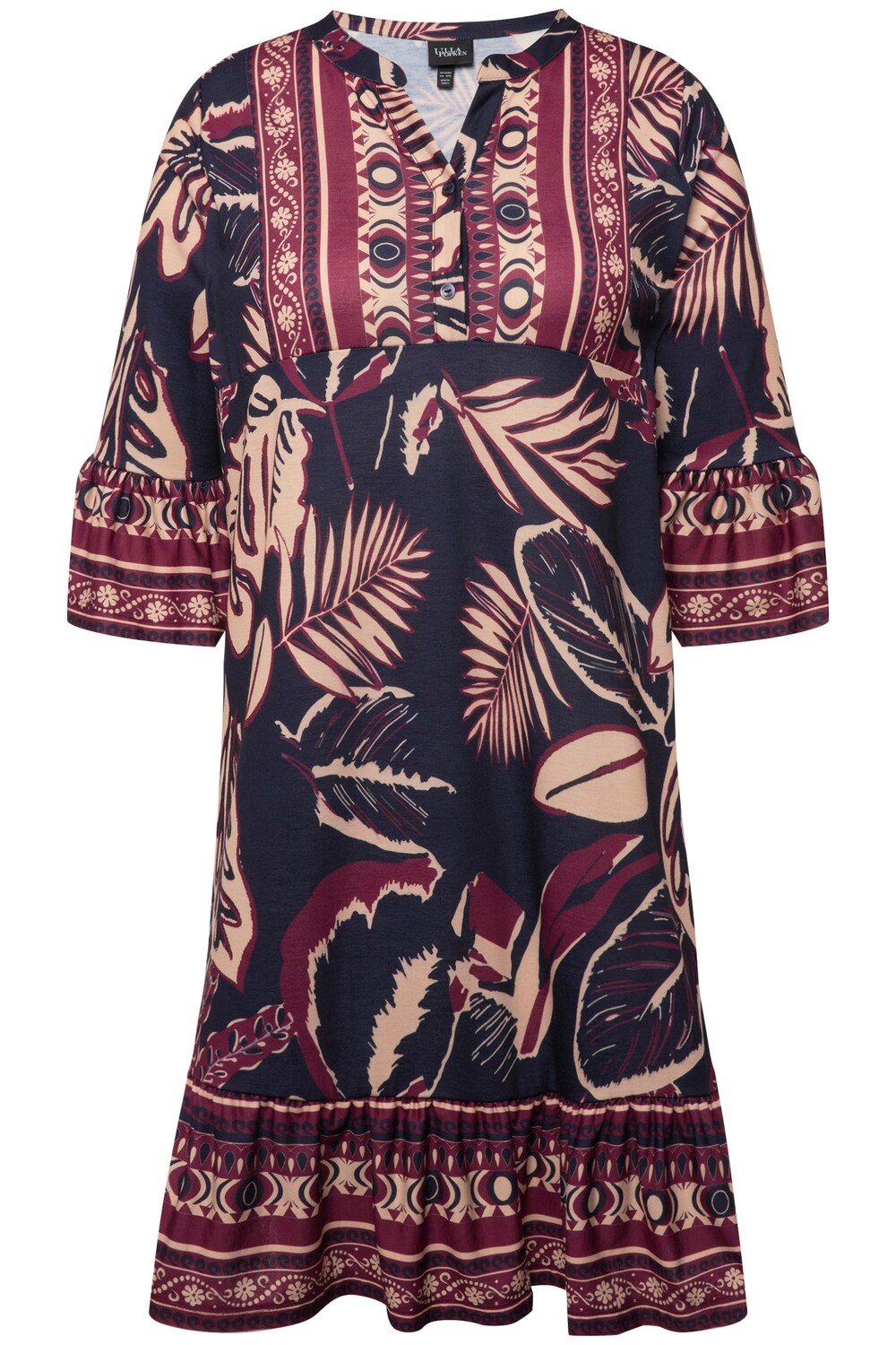 Платье Ulla Popken Midi, морской
Платье Ulla Popken Midi, морской