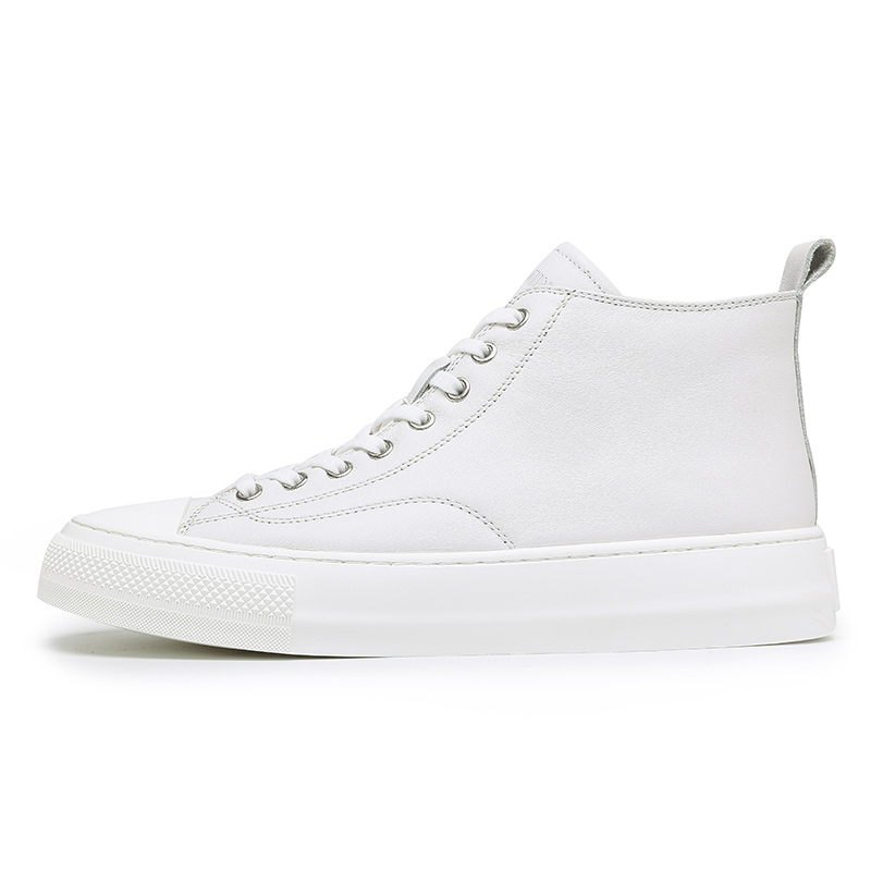 Eminu Высокие скейтерские кросcовки мужские белые, цвет White
Eminu Высокие скейтерские кросcовки мужские белые, цвет White