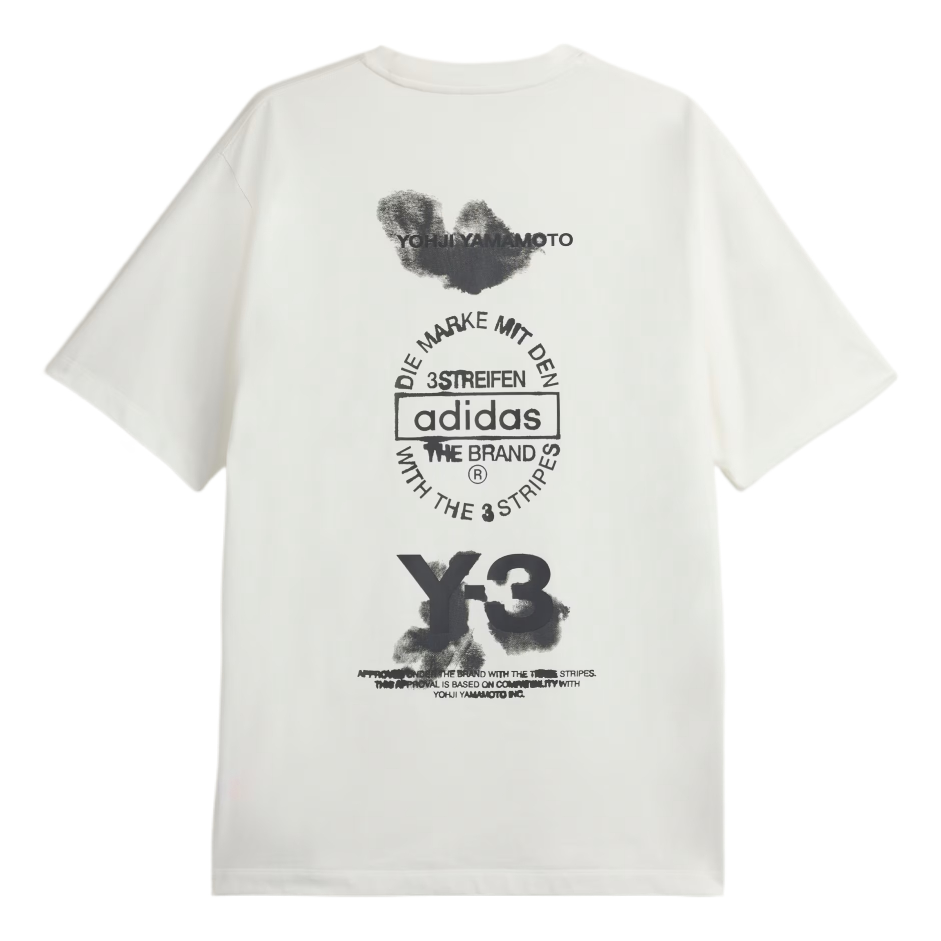 Футболка Y 3 с круглым вырезом Y-3, белый
Футболка Y 3 с круглым вырезом Y-3, белый