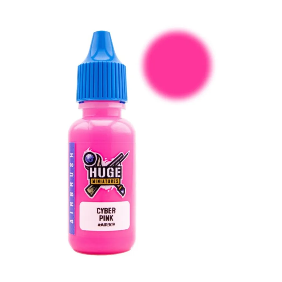 Флуоресцентный кибер-розовый, Airbrush Paints (Huge Miniatures) 
Флуоресцентный кибер-розовый, Airbrush Paints (Huge Miniatures)