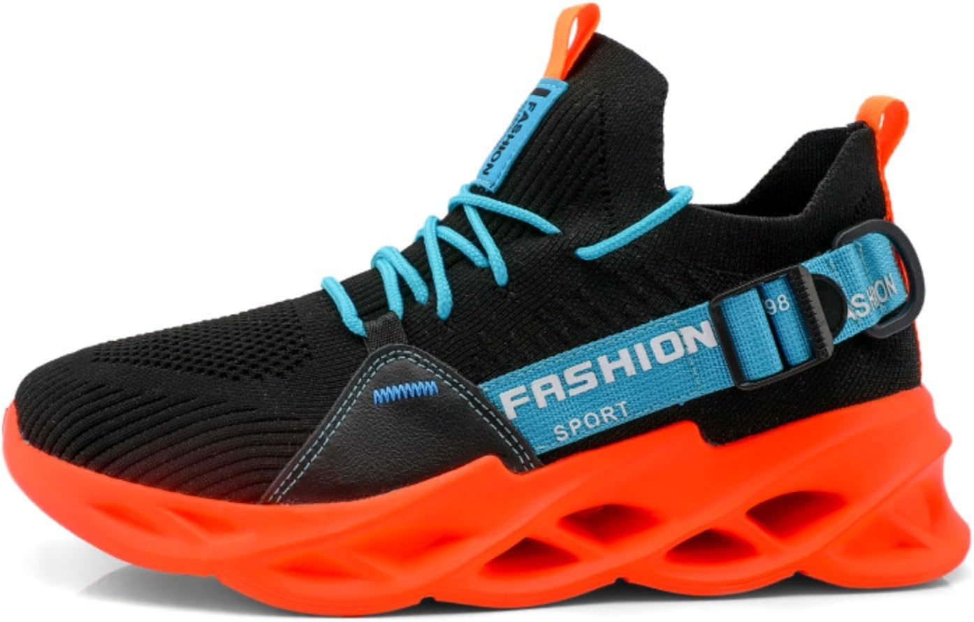 Мужские легкие кроссовки для бега - дышащая сетка, повседневные кроссовки с удобной промежуточной подошвой и подошвой, предотвращающей скольжение, для ежедневного бега Azttoztto, черный
Мужские легкие кроссовки для бега - дышащая сетка, повседневные кроссовки с удобной промежуточной подошвой и подошвой, предотвращающей скольжение, для ежедневного бега Azttoztto, черный