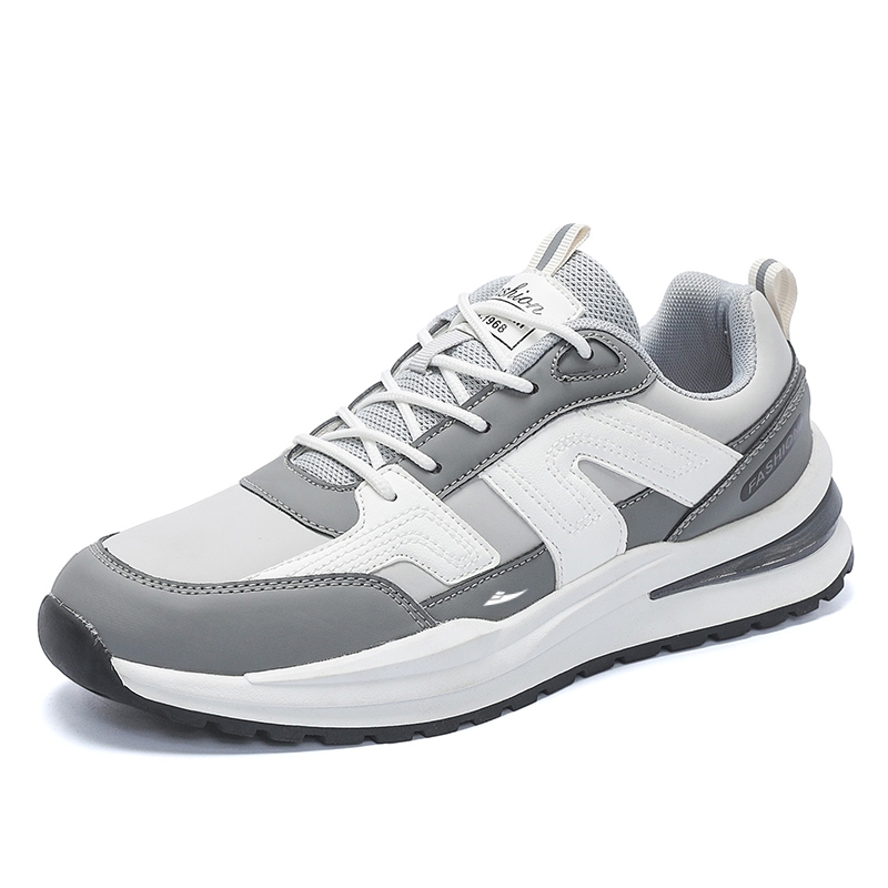 Kuding Мужские дышащие повседневные туфли с амортизацией серые, цвет Gray
Kuding Мужские дышащие повседневные туфли с амортизацией серые, цвет Gray