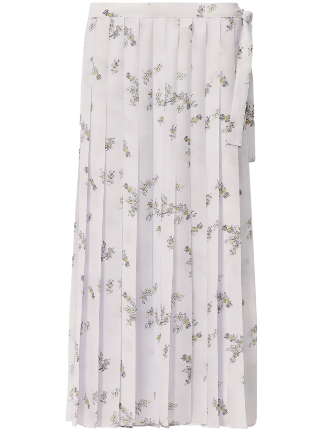 Юбка миди Fabiana Filippi с цветочным принтом, белый 
Юбка миди Fabiana Filippi с цветочным принтом, белый