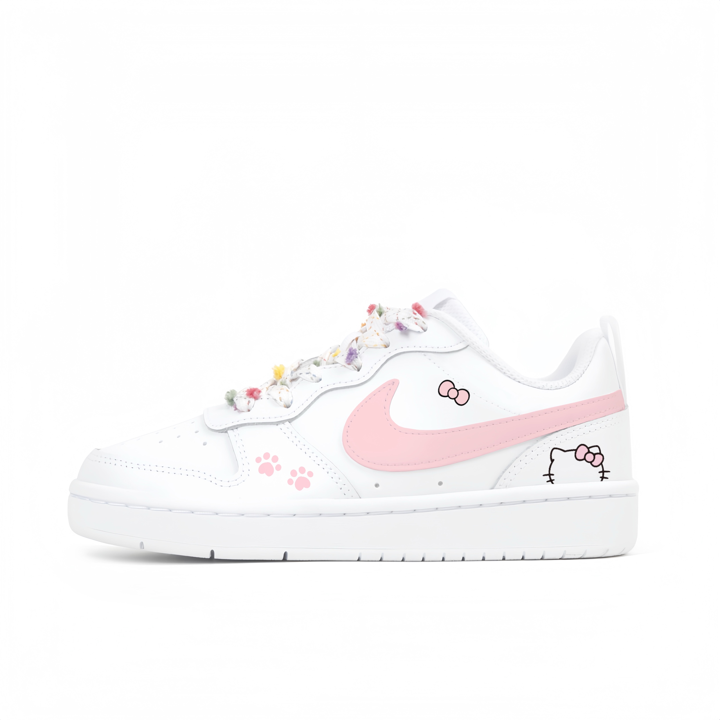 Nike Court Borough Pointillism, Pink Cute Kitten, устойчивые к истиранию и скольжению низкие скейтборд кроссовки White Pink
Nike Court Borough Pointillism, Pink Cute Kitten, устойчивые к истиранию и скольжению низкие скейтборд кроссовки White Pink