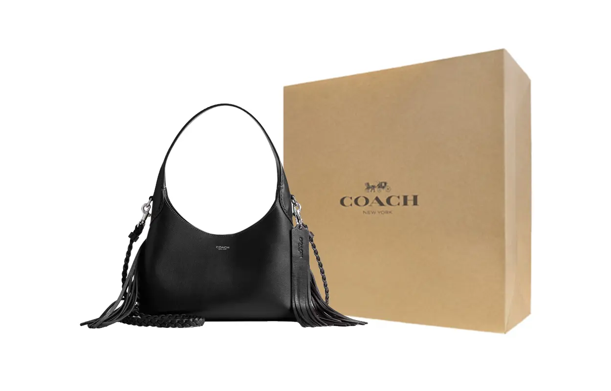 COACH Кожаная сумка Brooklyn с одним плечевым ремнем, маленькая, женская, черная
COACH Кожаная сумка Brooklyn с одним плечевым ремнем, маленькая, женская, черная