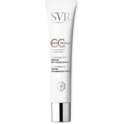 Clairial CC Cream Spf50+ 3-в-1 Коричневый корректирующий корректирующий корректирующий крем для лица 3-в-1, 40 мл, средний, Svr
Clairial CC Cream Spf50+ 3-в-1 Коричневый корректирующий корректирующий корректирующий крем для лица 3-в-1, 40 мл, средний, Svr