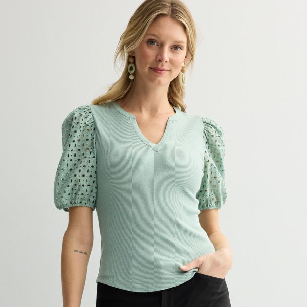 Облегающий топ с рукавами-фонариками и V-образным вырезом Nine West, цвет hanover blue
Облегающий топ с рукавами-фонариками и V-образным вырезом Nine West, цвет hanover blue