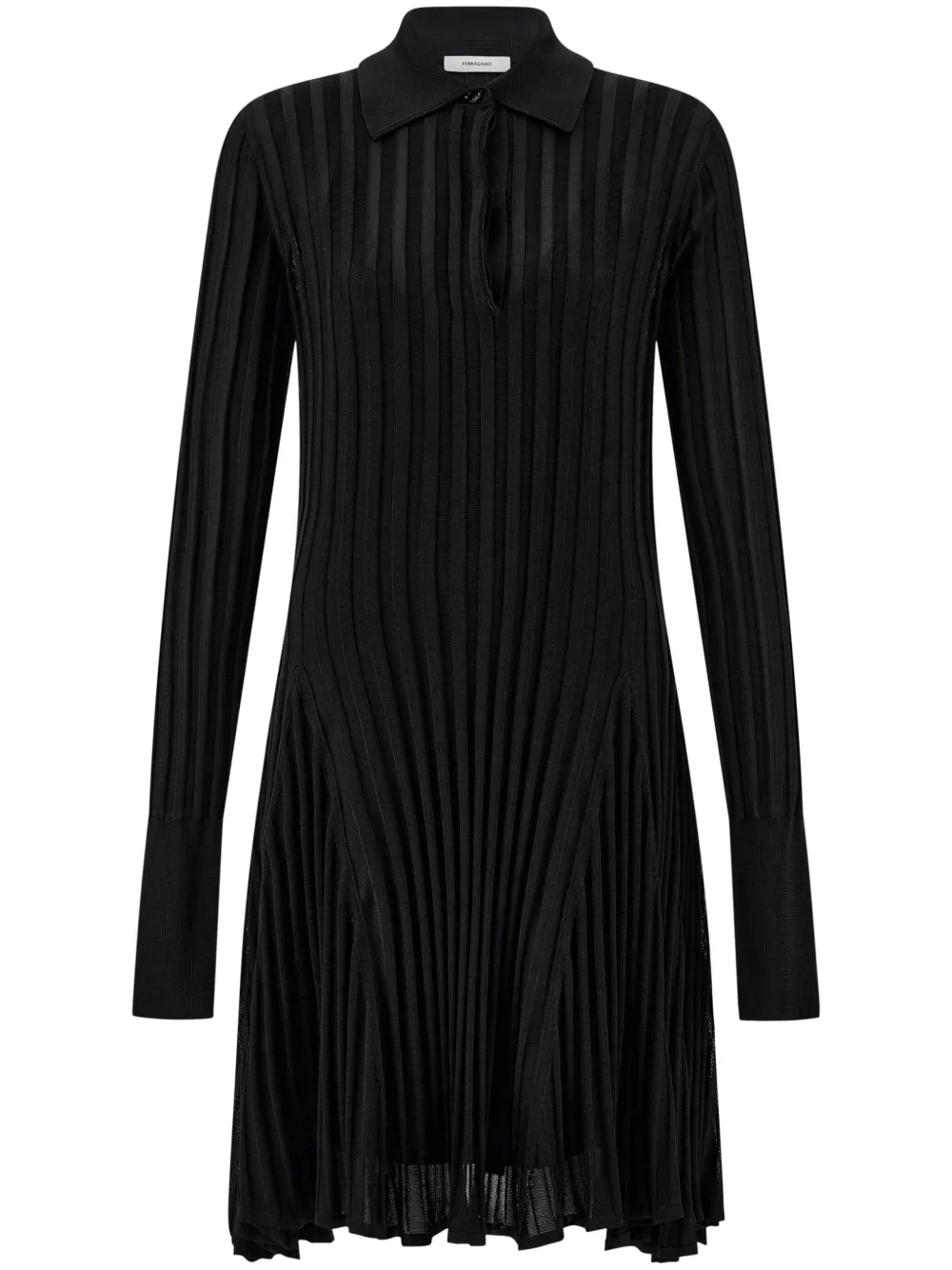 Полупрозрачное платье Ferragamo, черный
Полупрозрачное платье Ferragamo, черный