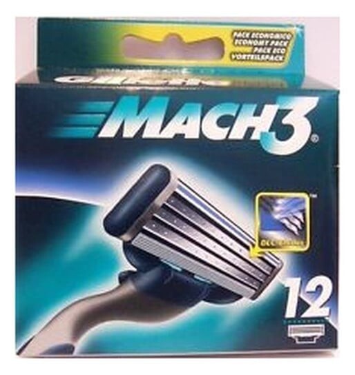 Картриджи для бритв, 12 шт. Gillette, Mach3
Картриджи для бритв, 12 шт. Gillette, Mach3