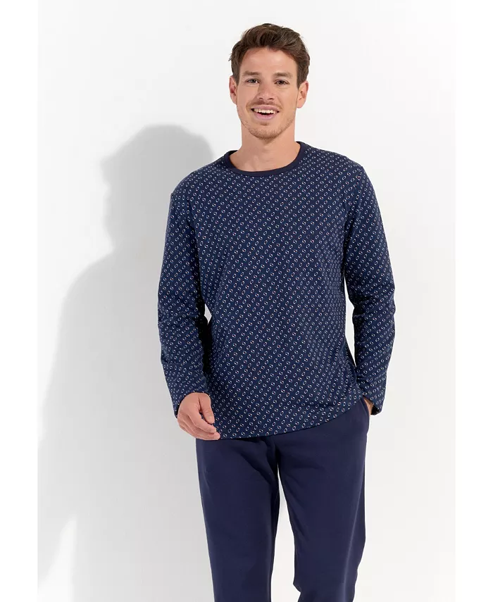 Мужская пижама Cyrus Long HOM USA, синий
Мужская пижама Cyrus Long HOM USA, синий