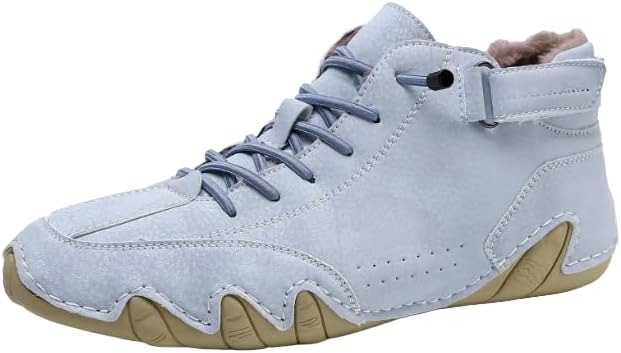 Мужские замшевые ботинки Hhhchpm - легкие высокие кеды без шнуровки для ходьбы, ручной работы, повседневная обувь для активного отдыха и походов, небесно-голубой
Мужские замшевые ботинки Hhhchpm - легкие высокие кеды без шнуровки для ходьбы, ручной работы, повседневная обувь для активного отдыха и походов, небесно-голубой