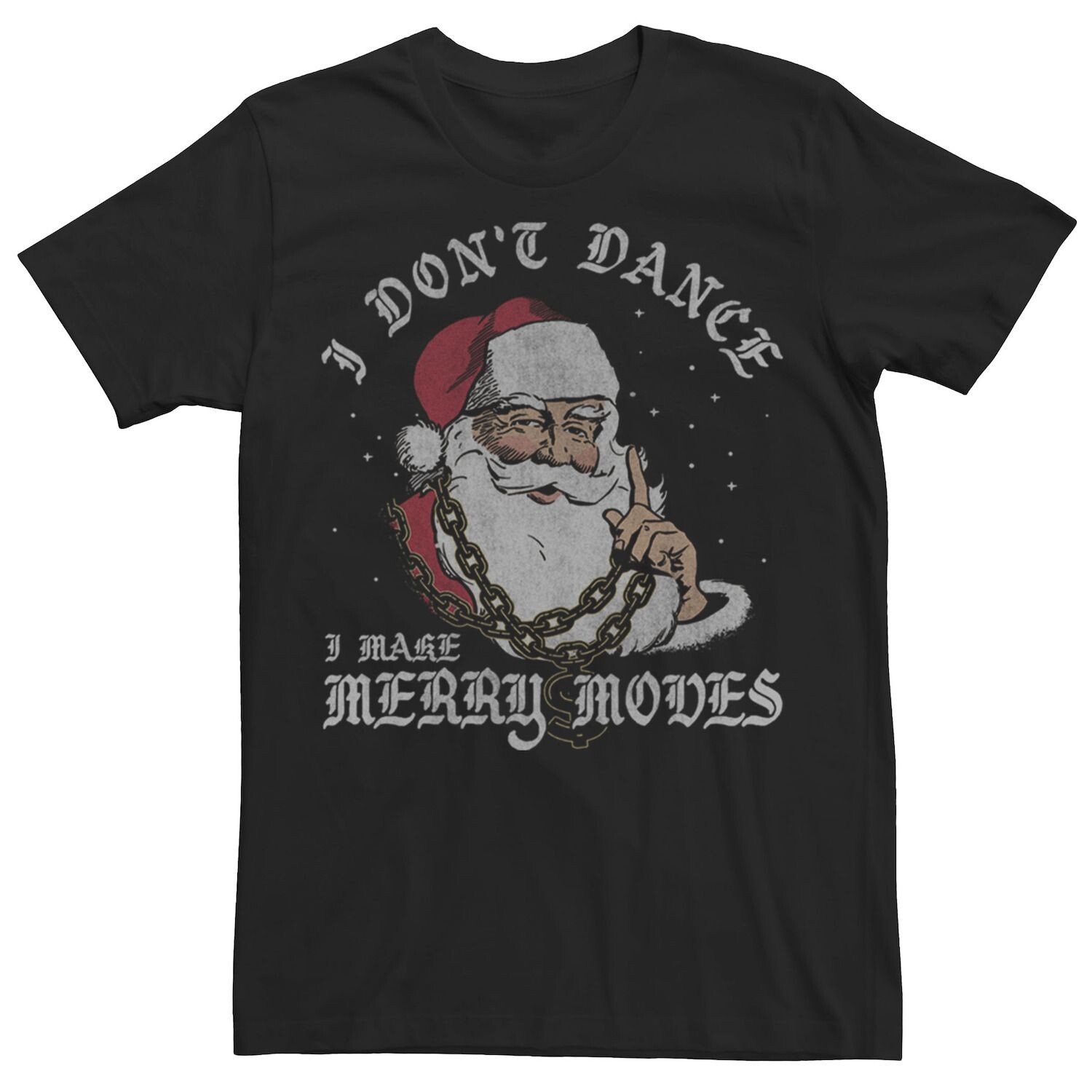 Мужская футболка с рисунком I Don't Dance I Make Merry Moves Licensed Character
Мужская футболка с рисунком I Don't Dance I Make Merry Moves Licensed Character