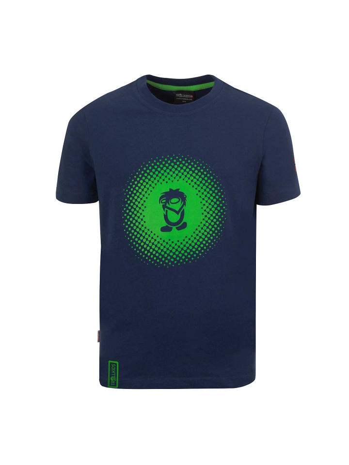 Функциональная рубашка Trollkids Funktionsshirt Pointillism, темно-синий 
Функциональная рубашка Trollkids Funktionsshirt Pointillism, темно-синий