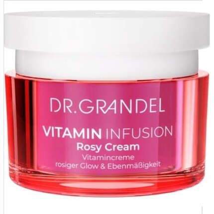 Grandel Vitamin Infusion Rosy Cream 50 мл Витаминный крем Rosy Glow & Evenness Крем для 24-часового ухода с витамином С Dr. Grandel
Grandel Vitamin Infusion Rosy Cream 50 мл Витаминный крем Rosy Glow & Evenness Крем для 24-часового ухода с витамином С Dr. Grandel